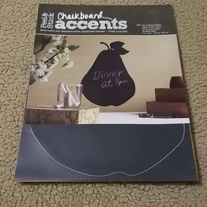 NWOT Pear Chalkboard Wallie